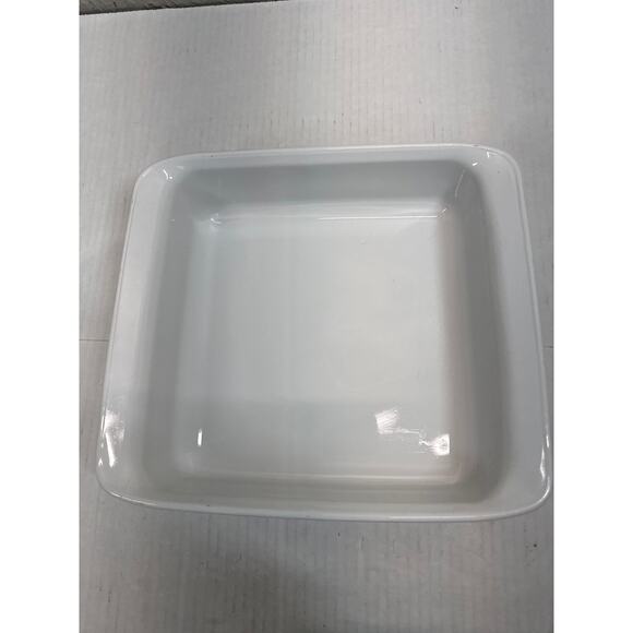 CorningWare Blue Cornflower P-322 8x8x2 Square Baking Dish 2 Qt. USA Vintage - Picture 2 of 3